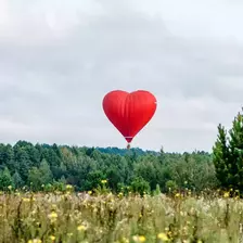 аренда воздушного шара для романтического полета на двоих