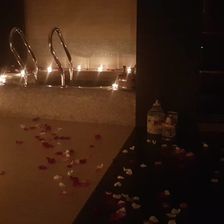 Романтическое свидание в сауне