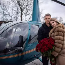 романтический полет на вертолете в киеве