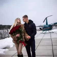 свидание на двоих на вертолете romantic.ua