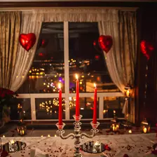 Романтическое свидание  ресторане в Киеве