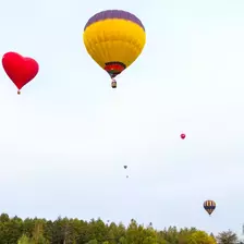 Организация свидания на двоих на воздушном шаре в Киеве