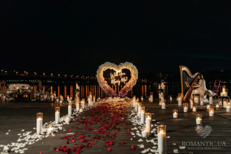 Романтична вечеря на даху у Києві romantic.ua