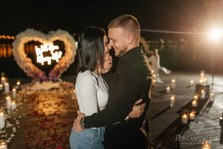 Романтична вечеря на даху у Києві romantic.ua