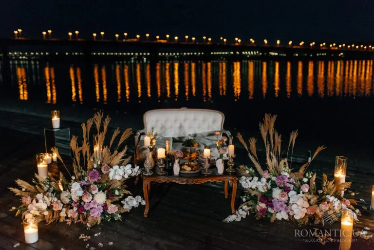 Романтична вечеря на даху у Києві romantic.ua