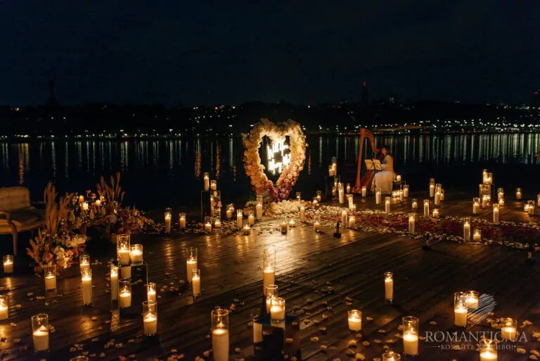 Романтична вечеря на даху у Києві romantic.ua