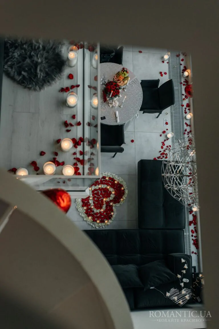 Романтична вечеря на даху у Києві romantic.ua