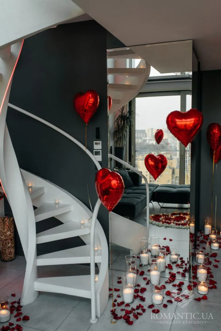 Романтична вечеря на даху у Києві romantic.ua